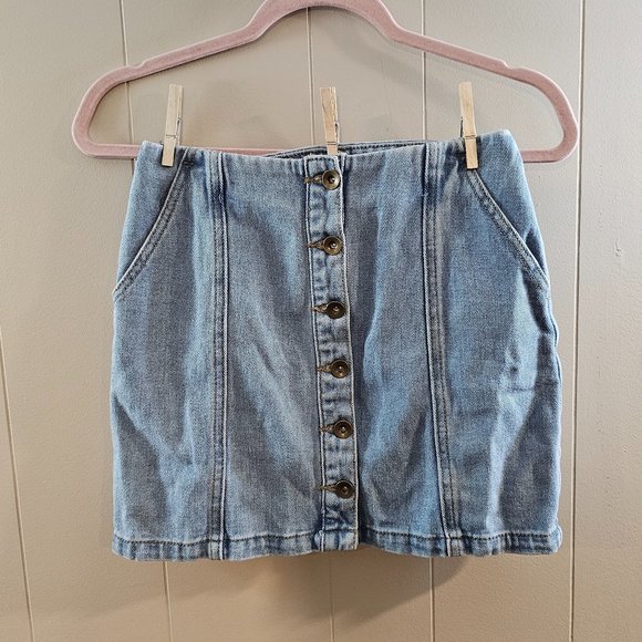 💛 5/$25 💛 Forever 21 Jean Skirt - Picture 1 of 5